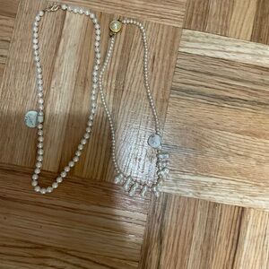 Elegant Pearl Necklace Set